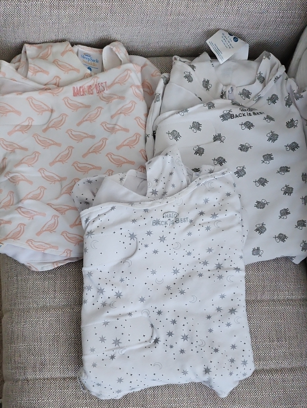 Halo Sleepsack Swaddle 3-6m bundle